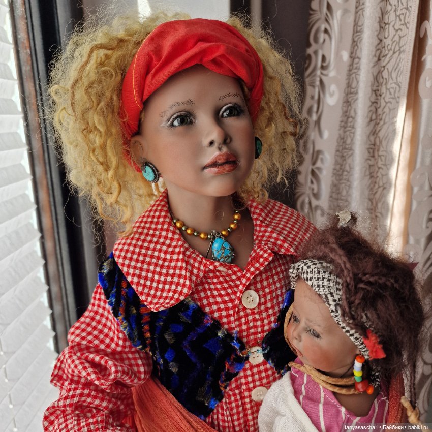 Фарфоровая кукла Cindy Koch Unikat OOAK