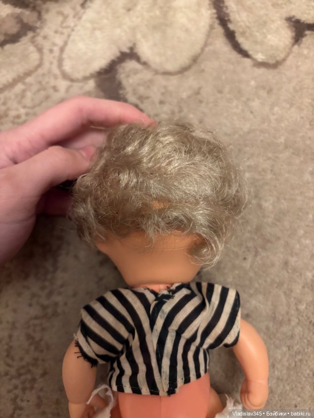 Винтажный сердитый малыш — Винтажные куклы и игрушки детства (фото 8)