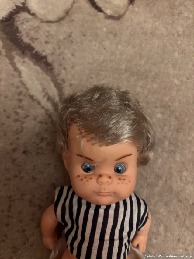 Винтажный сердитый малыш — Винтажные куклы и игрушки детства (фото 4)