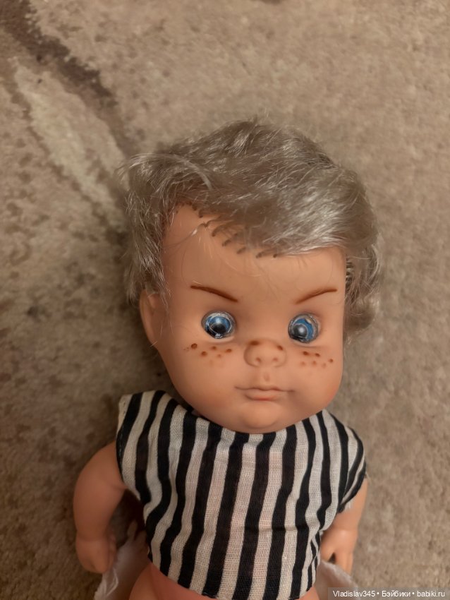 Винтажный сердитый малыш — Винтажные куклы и игрушки детства (фото 3)