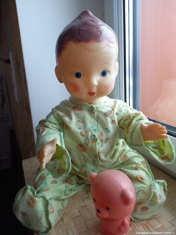 Кукла пупс Димка с хохолком (фото 2)