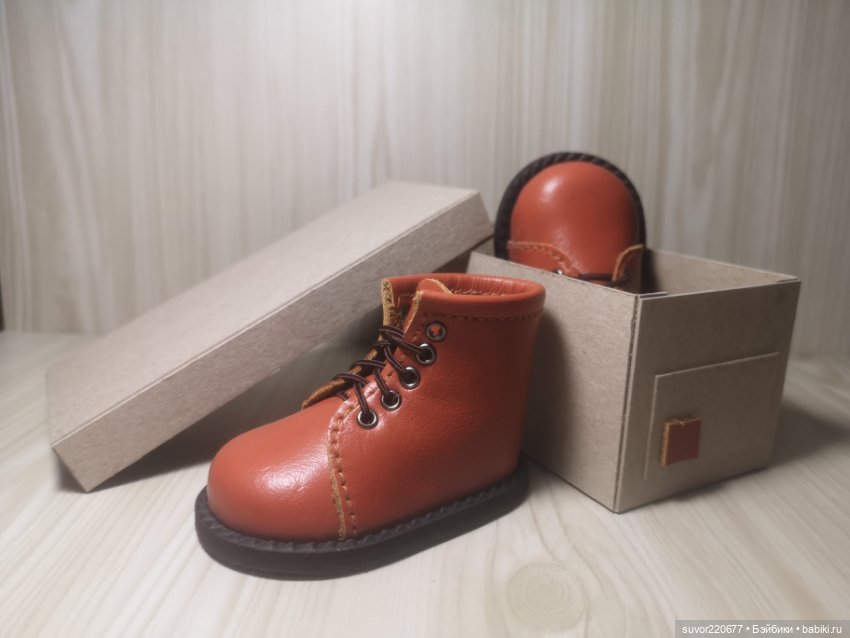 Ботиночки для кукол Готц ростом 50 см (фото 3)