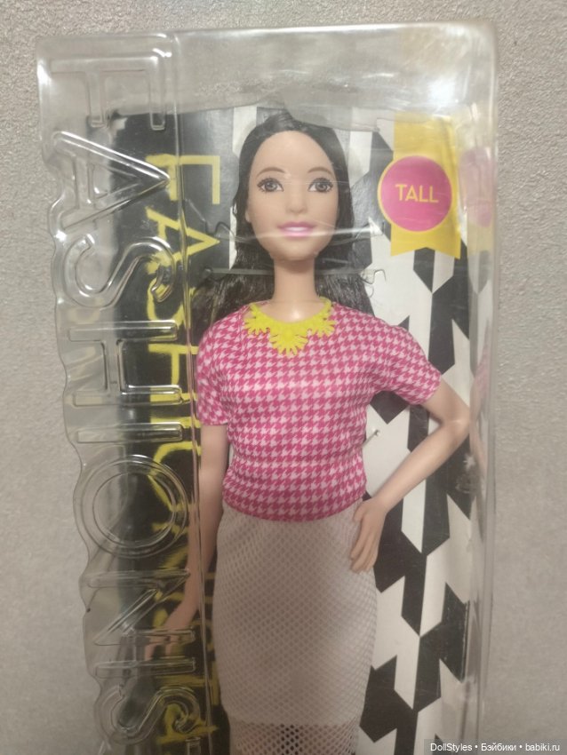 Барби Fashionistas Barbie #30 - White & Pink Pizzazz Mattel, 2015 (фото 2)