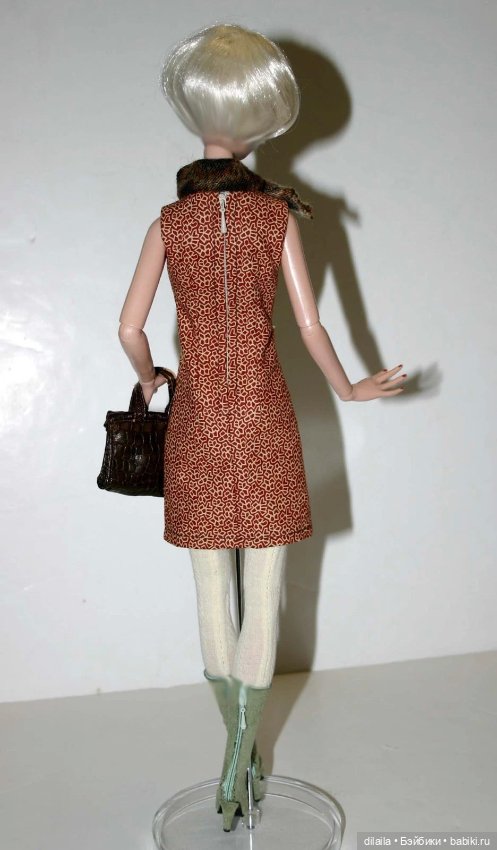 Выкройка PDF в натуральную величину / пальто А-силуэта, платье, чулки для куклы Deja Vu Тоннер 40 см (фото 3)