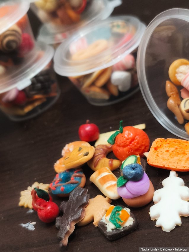 Набор случайной миниатюрной еды (фото 3)