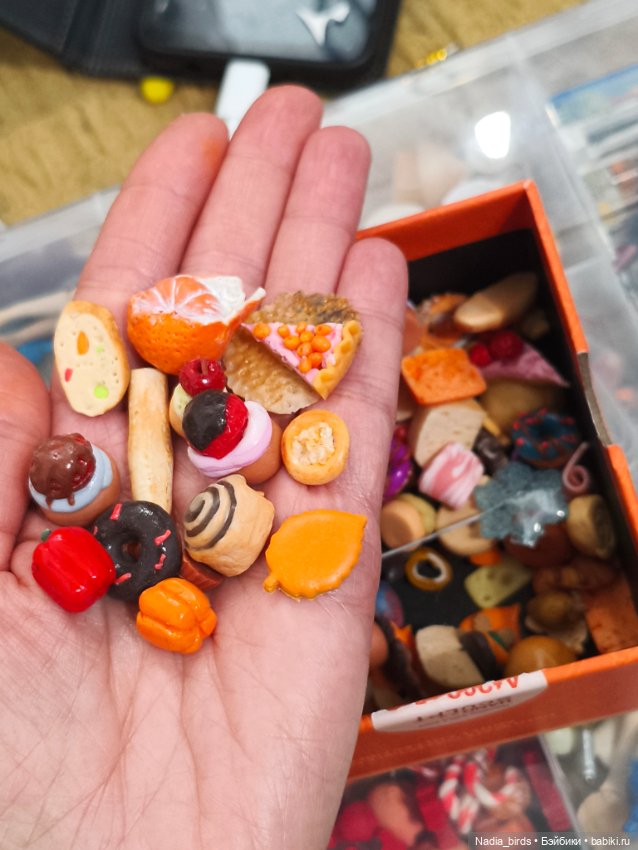 Набор случайной миниатюрной еды (фото 4)