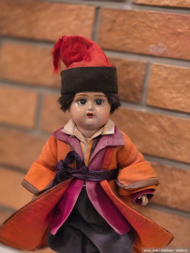 Русская антикварная кукла мануфактура Дунаево-Хотьково