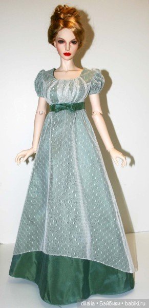 Выкройка PDF в натуральную величину / платье эпохи регентства для куклы Иплхаус 1/3 EID BJD 65 см (фото 2)