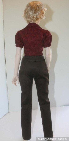Выкройка PDF в натуральную величину / блузка и брюки для куклы Иплхаус 1/3 EID BJD 65 см (фото 4)