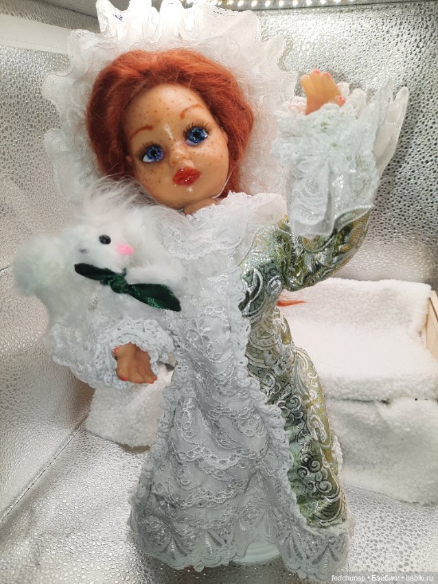 Дама с собачкой — Авторские куклы (фото 2)