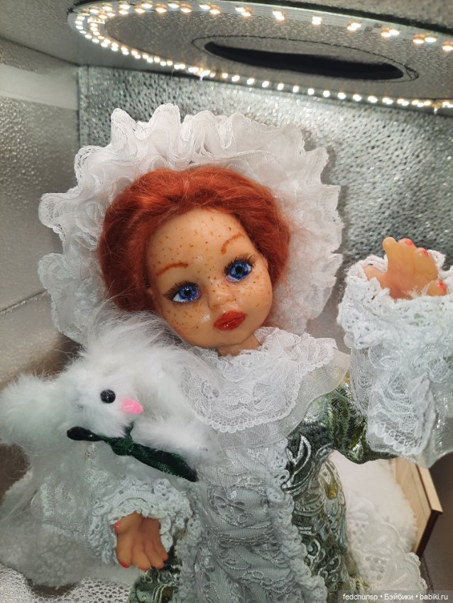 Дама с собачкой — Авторские куклы (фото 6)