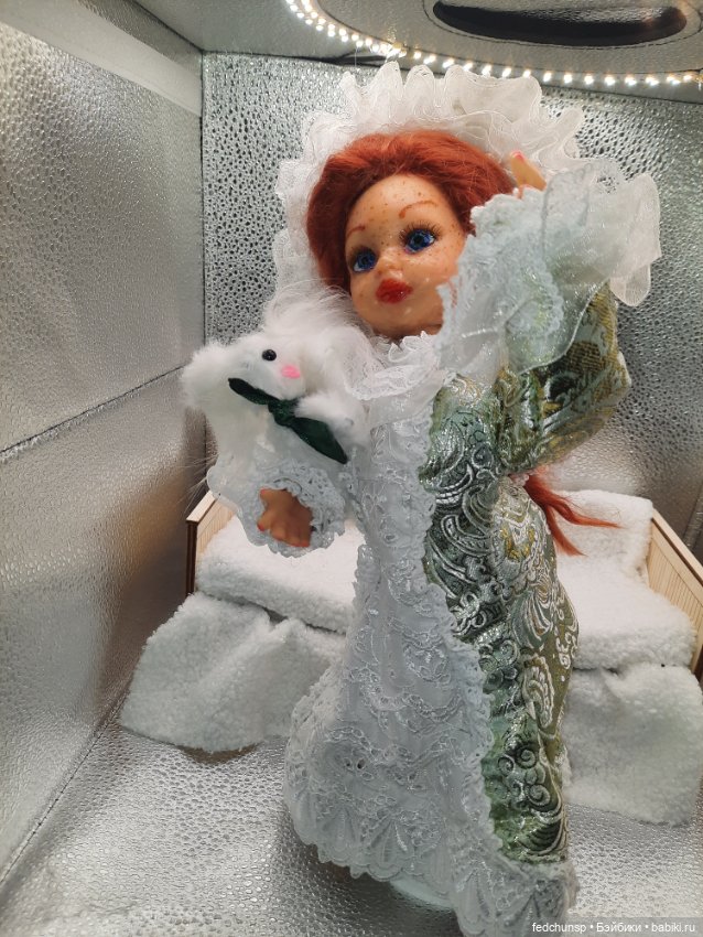 Дама с собачкой — Авторские куклы (фото 3)