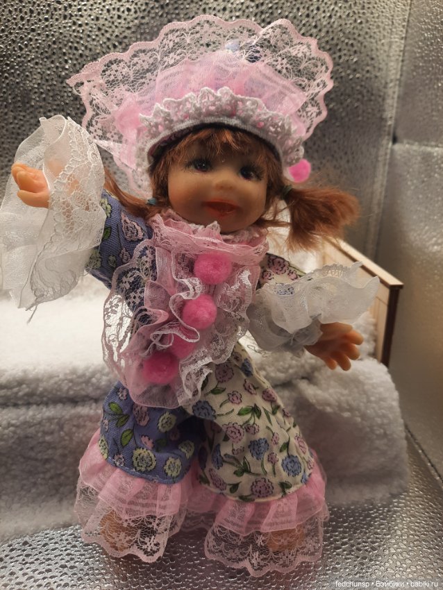 Веселая малышка — Авторские куклы (фото 7)