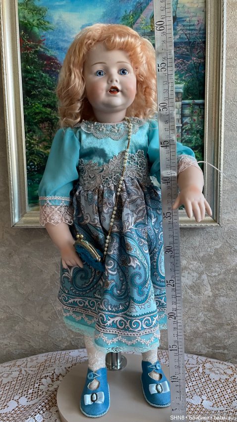 Реплика антикварной куклы J.D Kestner 247 (фото 9)