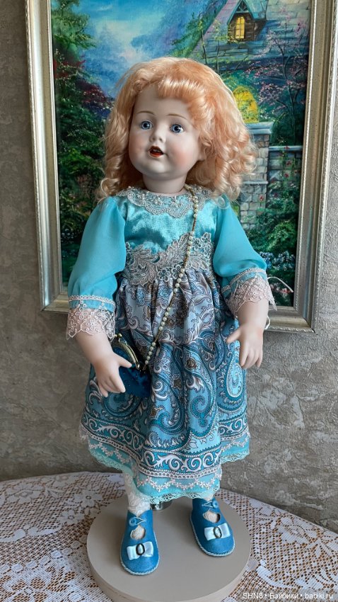 Реплика антикварной куклы J.D Kestner 247 (фото 7)