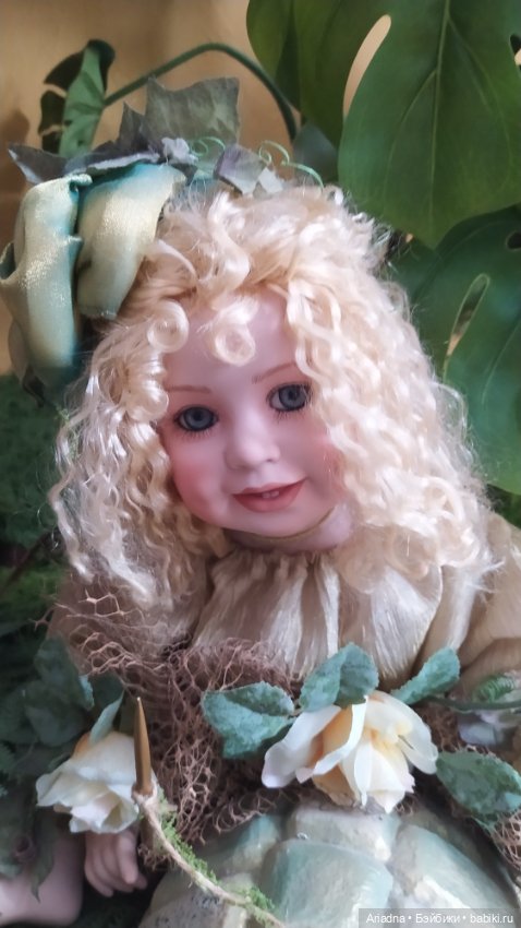 Эльф на черепахе — Фарфоровые куклы (фото 3)