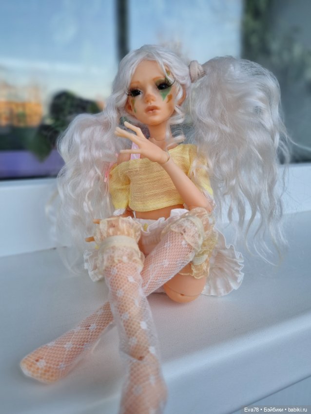 Мейк,блаш и парики для кукол бжд (bjd)