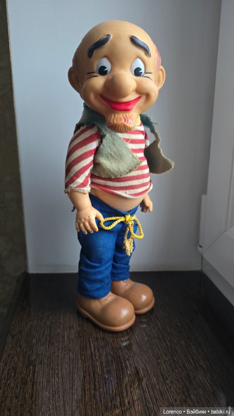 Интересный дедок из 50х — Винтажные куклы и игрушки детства (фото 7)