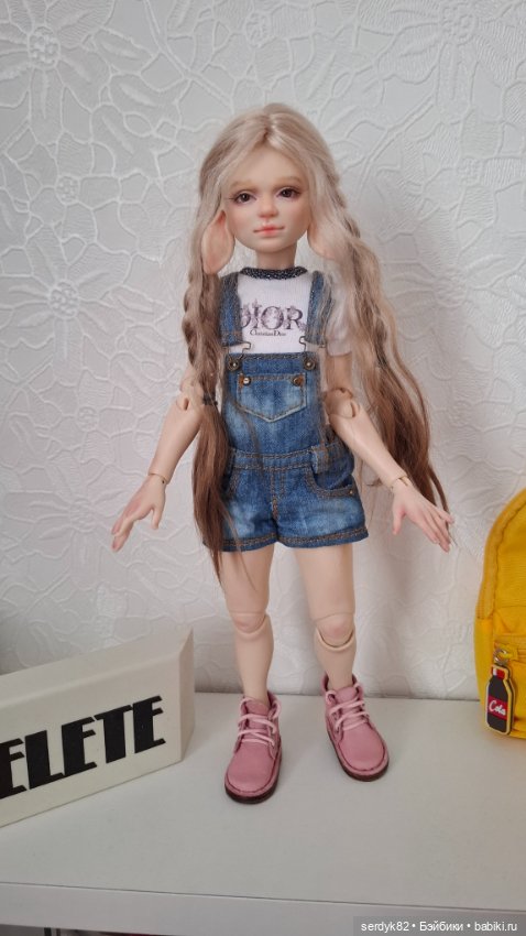 Кукла бжд от Анны Шиткиной.Обмен или продажа (фото 2)