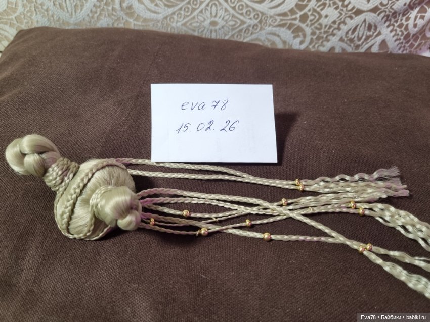 Парик на куколку tender creation (фото 9)