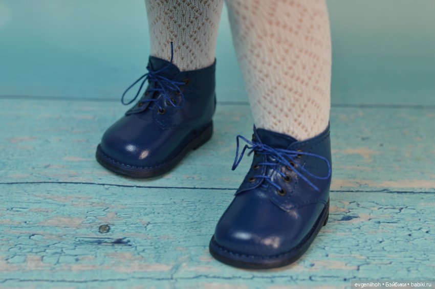 Пальто на куколку Готц "Весеннее небо" (фото 5)