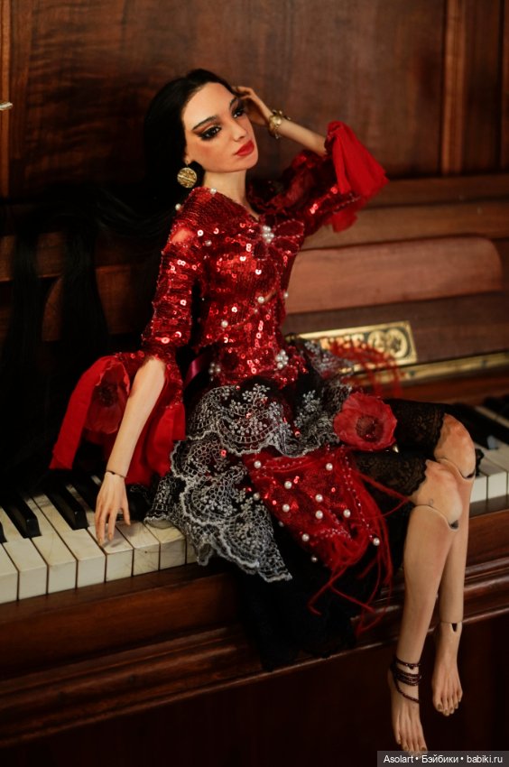 Кармен — Авторские куклы BJD (фото 4)