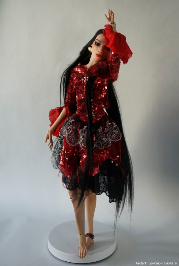 Кармен — Авторские куклы BJD (фото 6)