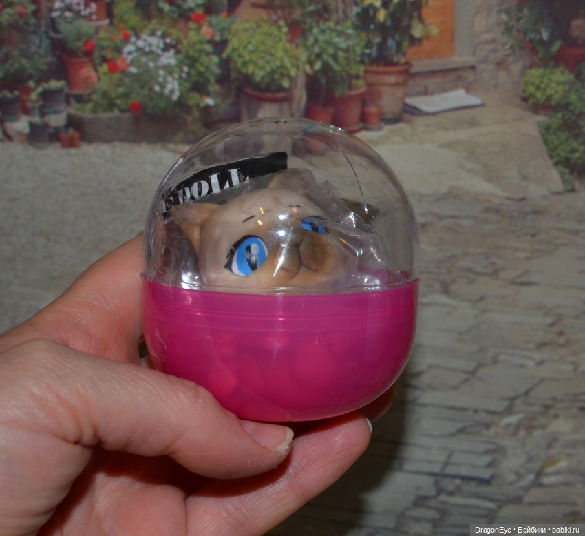 Capsule doll Котик №2 — Игрушки для детей