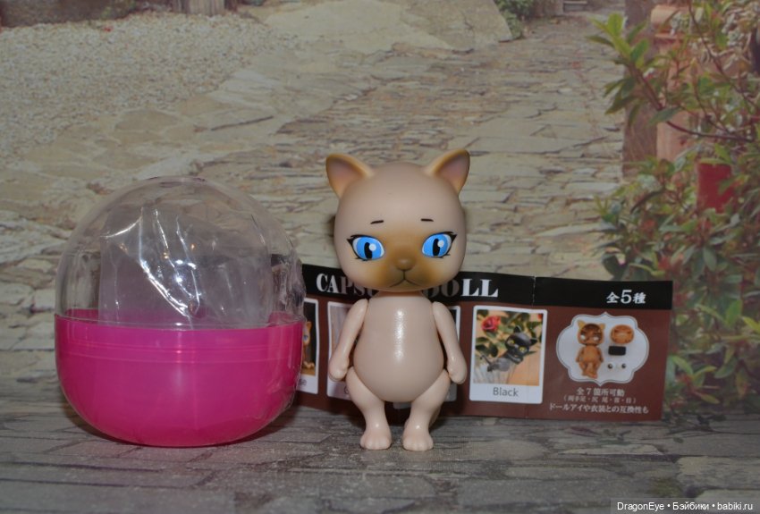 Capsule doll Котик №2 — Игрушки для детей
