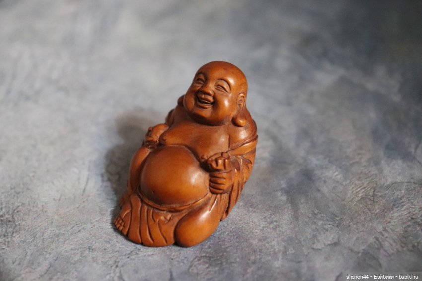 Нэцкэ "Прекрасный Хотей". Винтаж, 50+лет