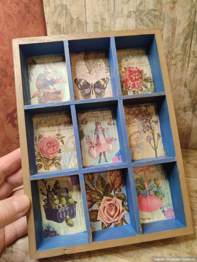 Стеллаж для миниатюры в кукольный интерьер (фото 7)