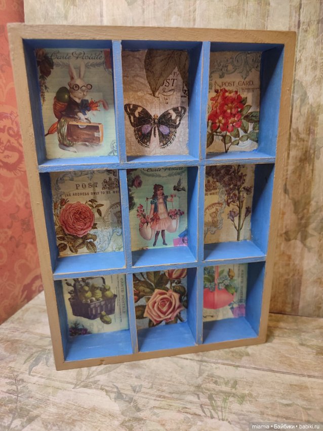 Стеллаж для миниатюры в кукольный интерьер (фото 2)