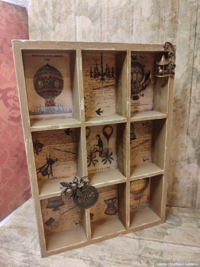 Стеллаж для миниатюры в кукольный интерьер (фото 3)