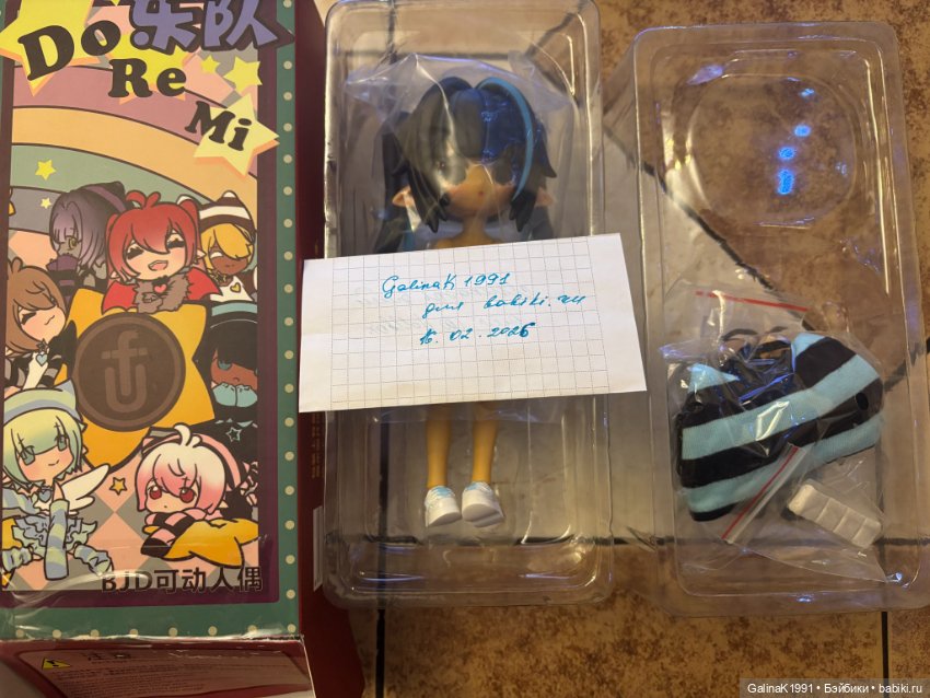 UfDoll Doremi - Mi — Шарнирные куклы (не BJD) (фото 6)