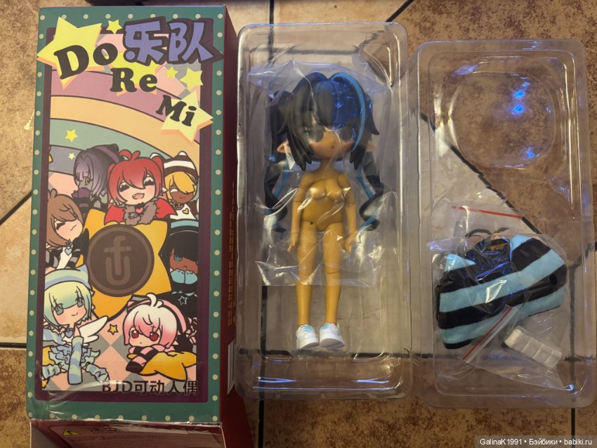 UfDoll Doremi - Mi — Шарнирные куклы (не BJD) (фото 2)