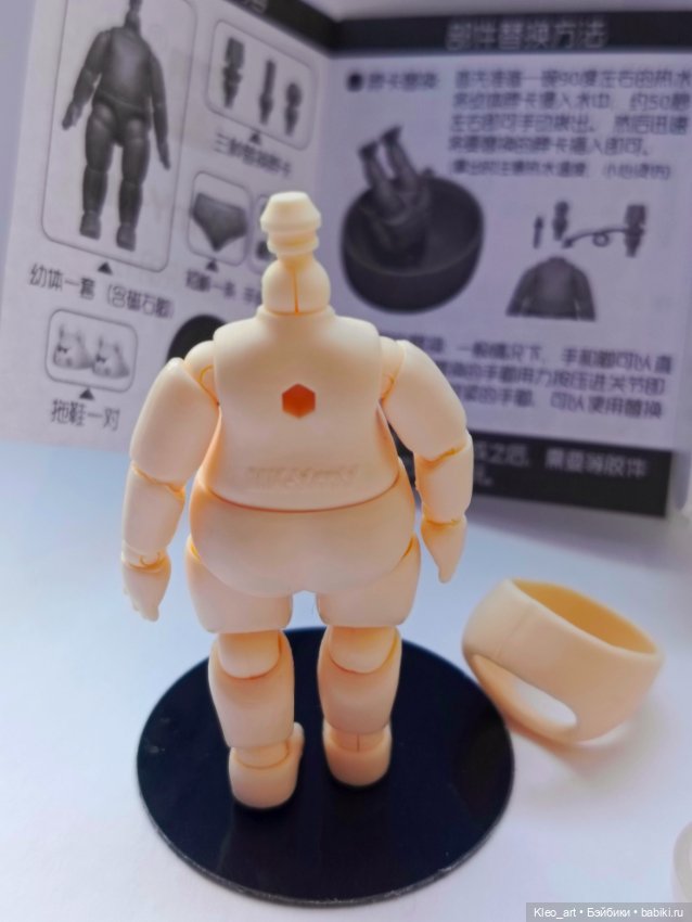 Тело ymy mini — Части шарнирных кукол (не BJD) (фото 4)