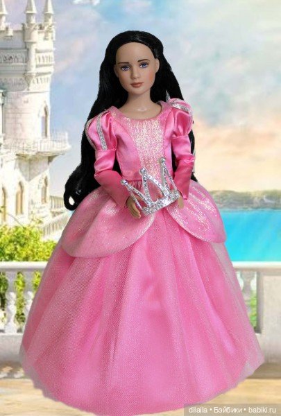 Выкройка PDF в натуральную величину / бальное платье "Принцесса" для кукол Марли / Агнес Тоннер 30см (фото 3)