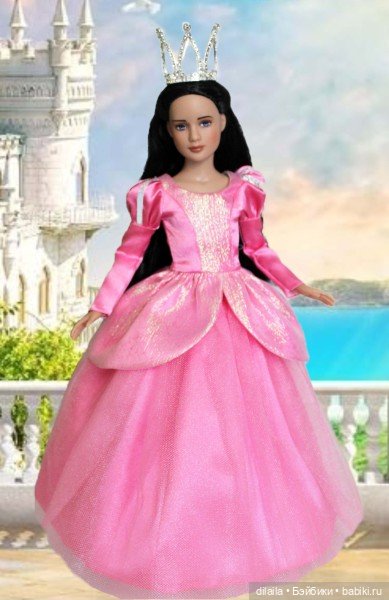 Выкройка PDF в натуральную величину / бальное платье "Принцесса" для кукол Марли / Агнес Тоннер 30см (фото 2)