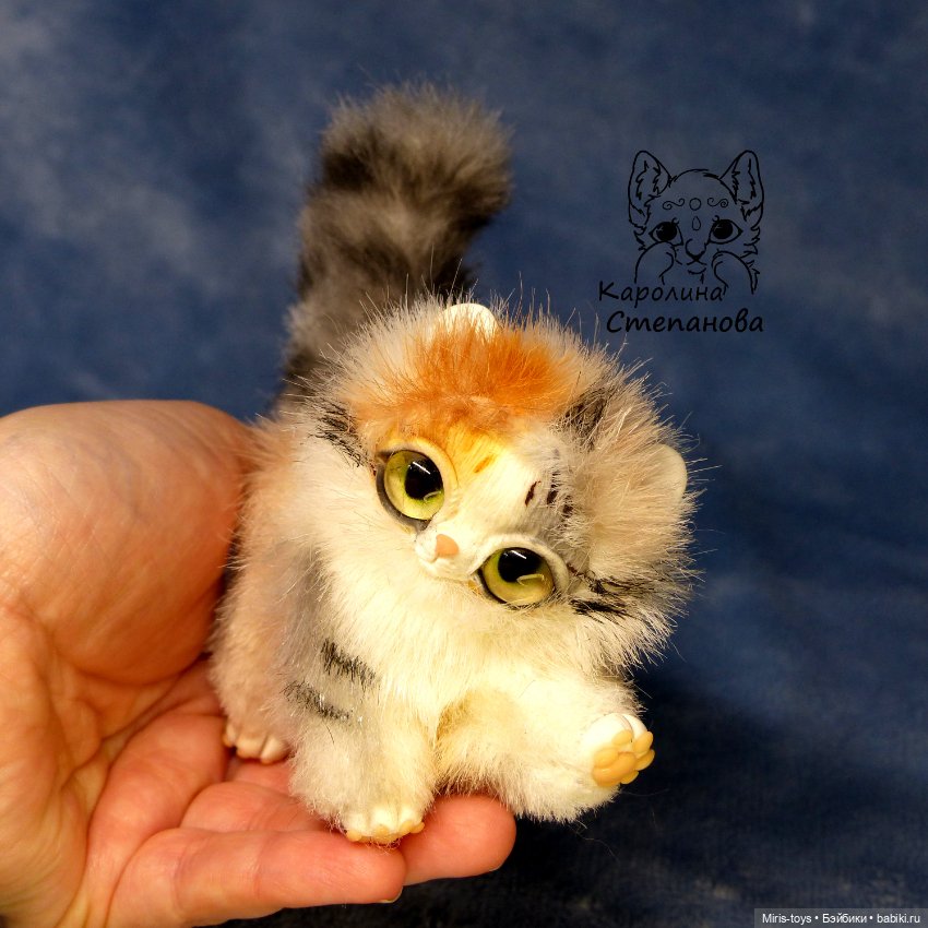Котенок Керла — Авторские игрушки (фото 9)