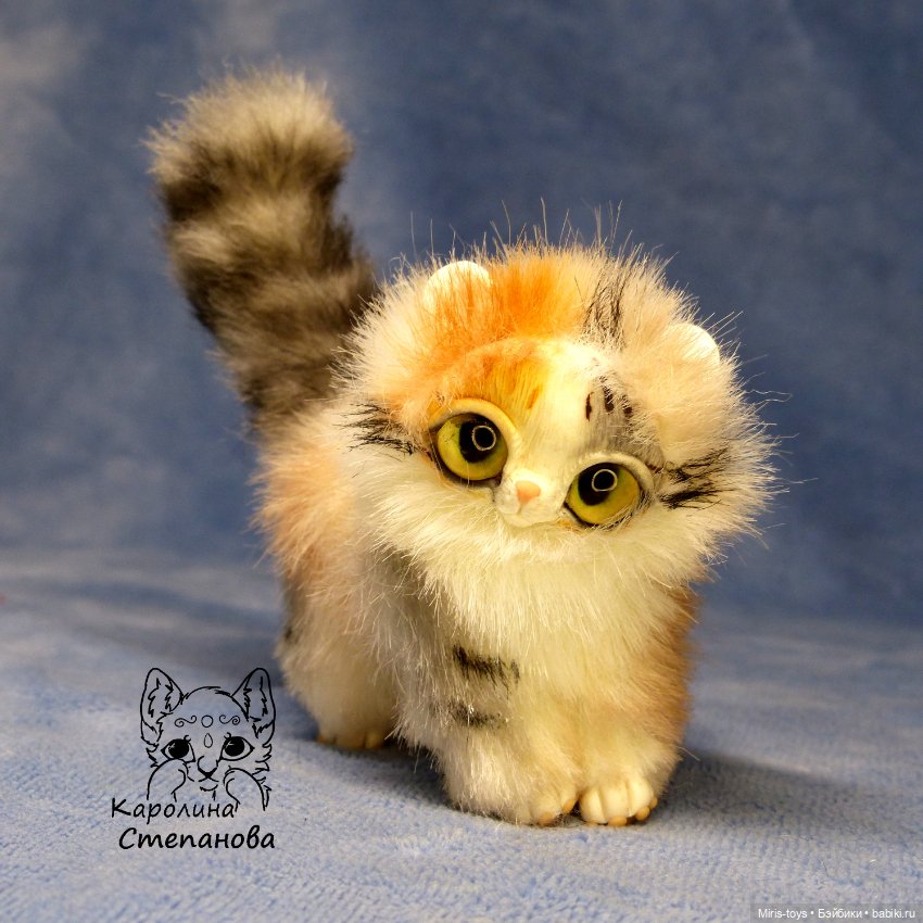 Котенок Керла — Авторские игрушки (фото 4)