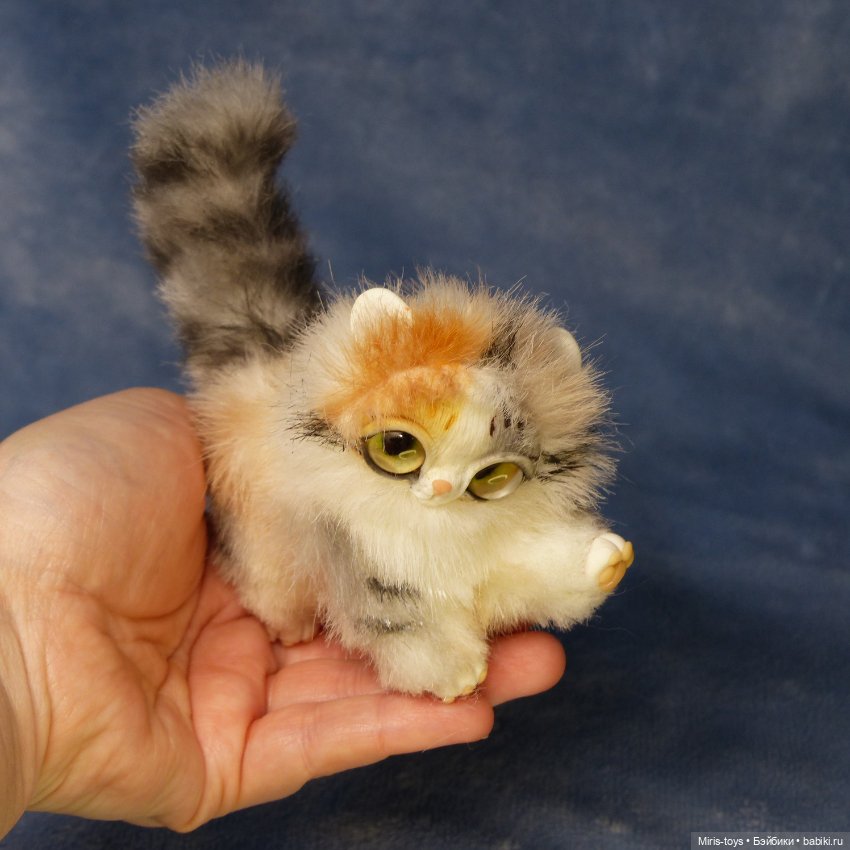 Котенок Керла — Авторские игрушки (фото 7)