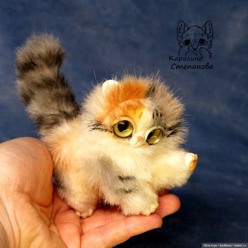 Котенок Керла — Авторские игрушки (фото 8)