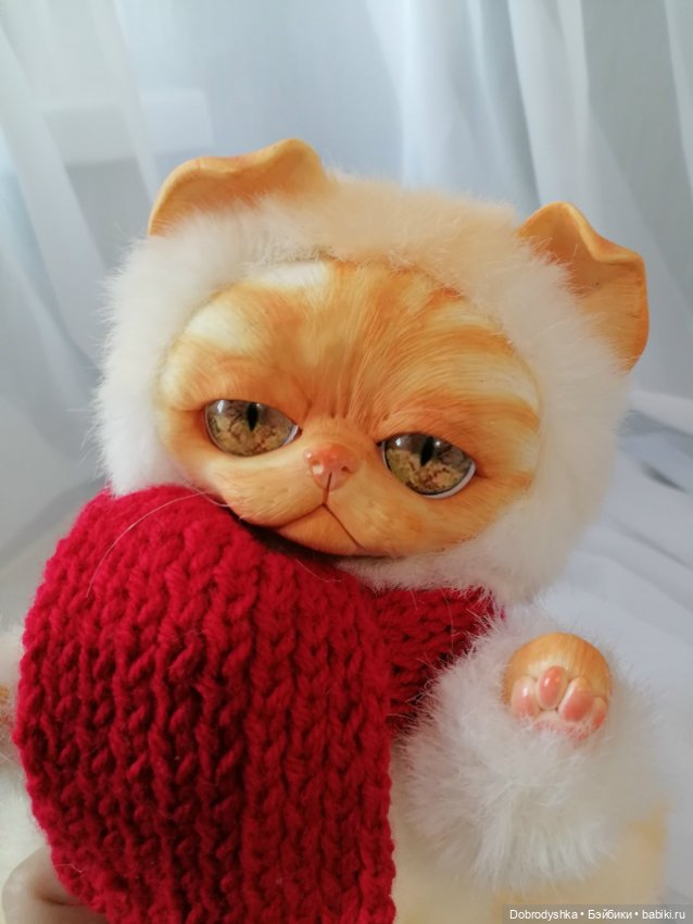 Котэ 21см — Авторские игрушки (фото 6)