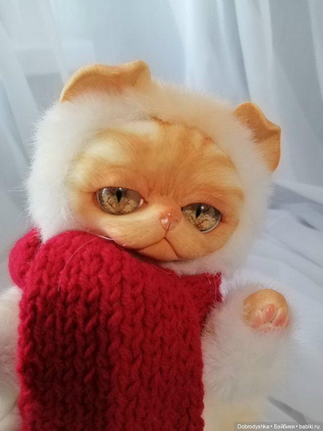 Котэ 21см — Авторские игрушки (фото 5)