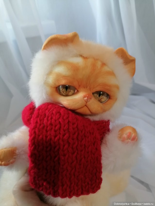 Котэ 21см — Авторские игрушки (фото 4)