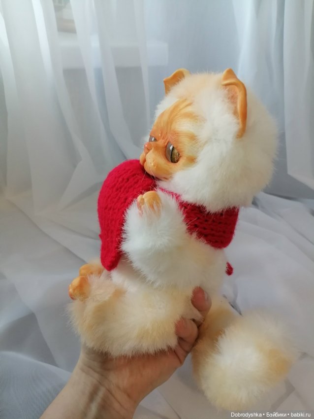 Котэ 21см — Авторские игрушки (фото 3)