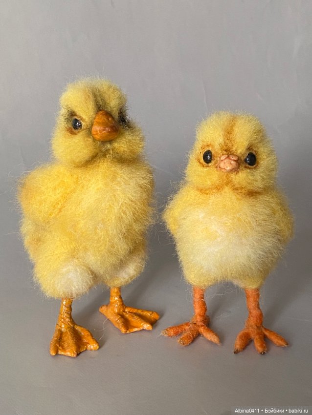 Утенок и цыплята) — Авторские игрушки (фото 4)