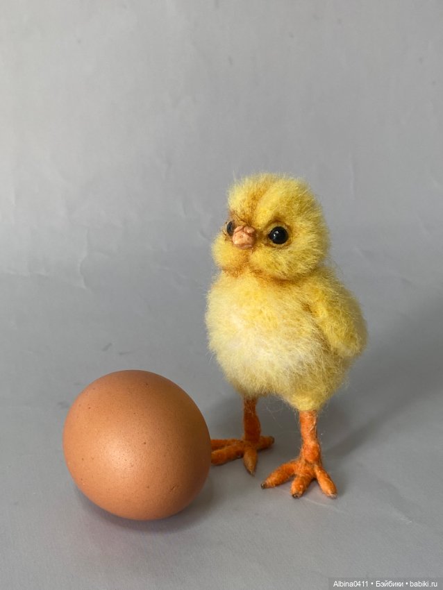 Утенок и цыплята) — Авторские игрушки (фото 3)