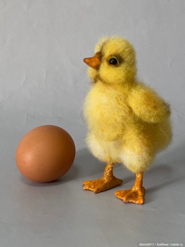 Утенок и цыплята) — Авторские игрушки (фото 2)