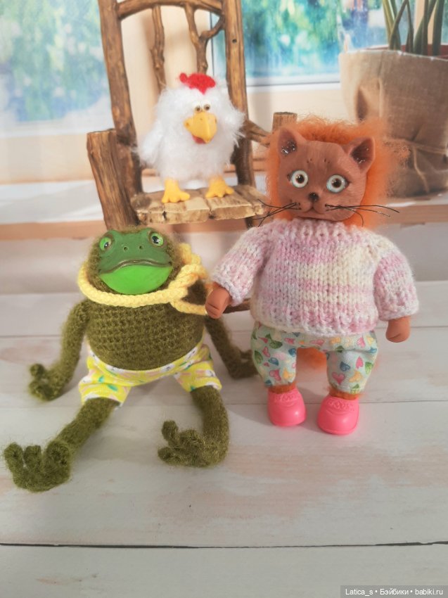 Гусики, лисёнок и др — Авторские игрушки